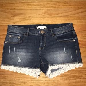 Jean shorts